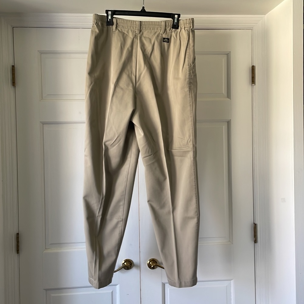 Lee business khaki straight leg pant, women size 16 - Picture 4 of 9